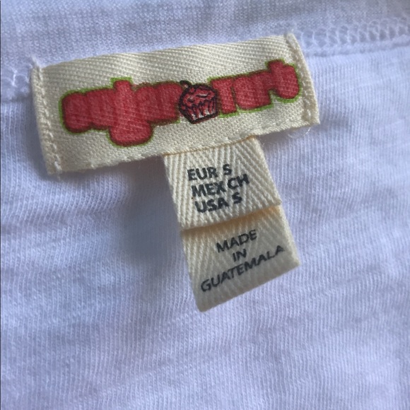 💥BNWT! SUGAR TART White Embellished Top Stretchy. - Picture 5 of 8